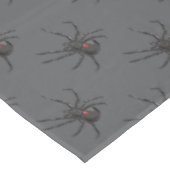 Schwarze Witwe Spider Originelle Zeichnend Kunst Tischdecke (Schrägansicht)