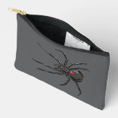 Schwarze Witwe Spider Originelle Zeichnend Kunst Zubehörtasche (Offen)