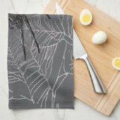 Schwarze Witwe Spiderweb Zeichnend Kunst Geschirrtuch (Viertel Falte)