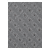 Schwarze Witwe Spiderweb Zeichnend Kunst Tischdecke (Vorderseite)