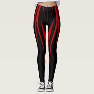 Schwarze Witwe-Spinne-Leggings Leggings