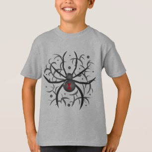 Schwarze Witwe-Spinne T-Shirt