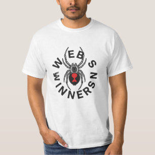 Schwarze Witwe Sünder Gothic Design T-Shirt