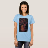 Schwarze Witwe T-Shirt (Vorne ganz)