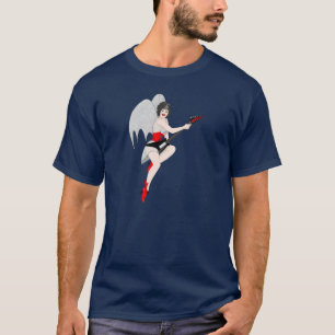 Schwarze Witwen-Felsen T-Shirt