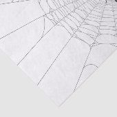 Schwarze Witwen-Spinnen-Netz Seidenpapier (Ausschnitt)