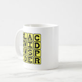 Schwarze Witwenspinne, TodArachnisch Kaffeetasse (Vorderseite Links)