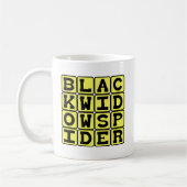Schwarze Witwenspinne, TodArachnisch Kaffeetasse (Links)