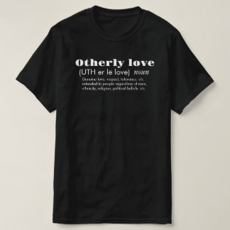 Schwarze Worte zählen T-Shirt