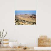 Schwarze Wüste, Farafra, Ägypten Poster (Küche)