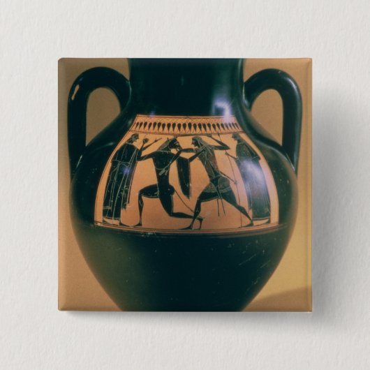 Schwarze Zahl Amphora des Dachbodens, der Theseus Button (Vorderseite)