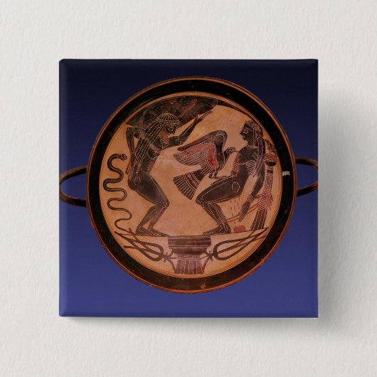 Schwarze Zahl kylix Button (Vorderseite)