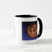 Schwarze Zahl kylix Tasse (VorderseiteRechts)