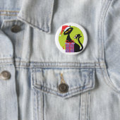 Schwarze Ziegenmäuse der 1950er Jahre Button (Beispiel)