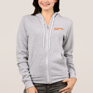 Schwarze Zip-Hoodie Hoodie