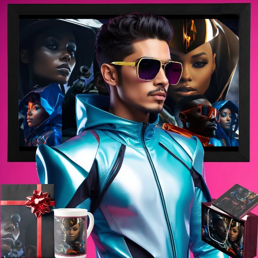 Schwarze Zukunft Porzellantasse