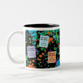 Schwarze Zwei-Ton Tasse (Links)