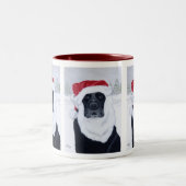 Schwarze Zweifarbige Tasse (Mittel)