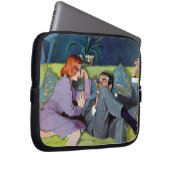 Schwarzen Montes letzter Überfall Laptopschutzhülle (Vorne Rechts)