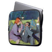 Schwarzen Montes letzter Überfall Laptopschutzhülle (Vorderseite Links)