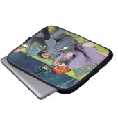 Schwarzen Montes letzter Überfall Laptopschutzhülle (Vorne Knopf)