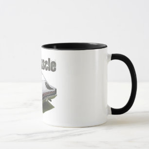 Schwärzen Sie "großer Muskel-" Tasse
