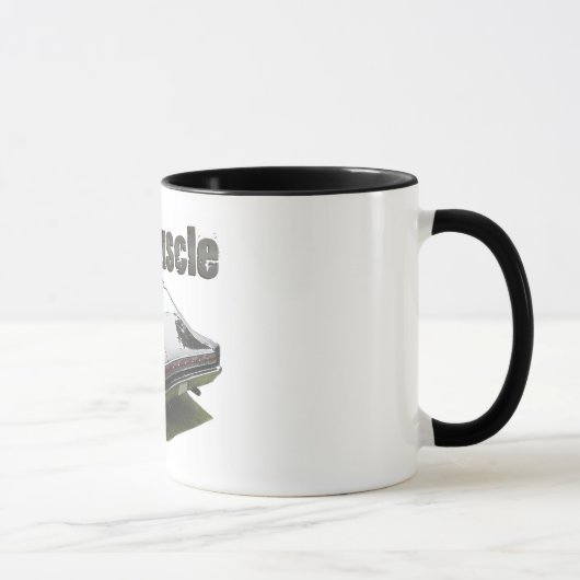 Schwärzen Sie "großer Muskel-" Tasse (Rechts)