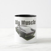 Schwärzen Sie "großer Muskel-" Tasse (Zentrum)