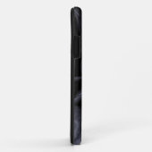 Schwärzen Sie heraus abstraktes Case-Mate iPhone Hülle (Hinten/Rechts)