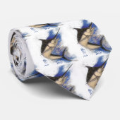 "Schwärzen Sie heraus" Hals-Krawatte Krawatte (Gerollt)