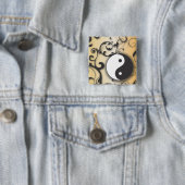 Schwärzen Sie mit BronzeYin u. Yang mit Rollen Button (Beispiel)