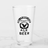 Schwarzenbach Brewing Co. Glas (Vorderseite)