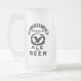 Schwarzenbach Brewing Co Mattiert Glass Tasse