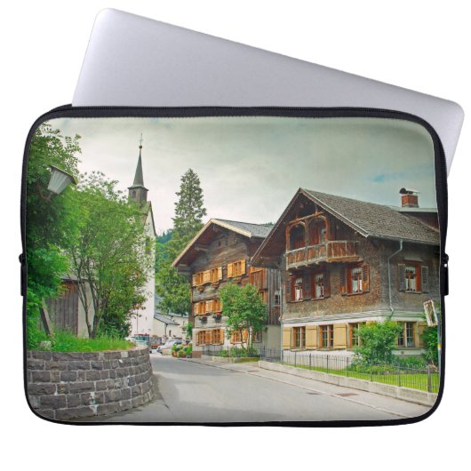 Schwarzenberg, Österreich Laptopschutzhülle (Vorderseite)