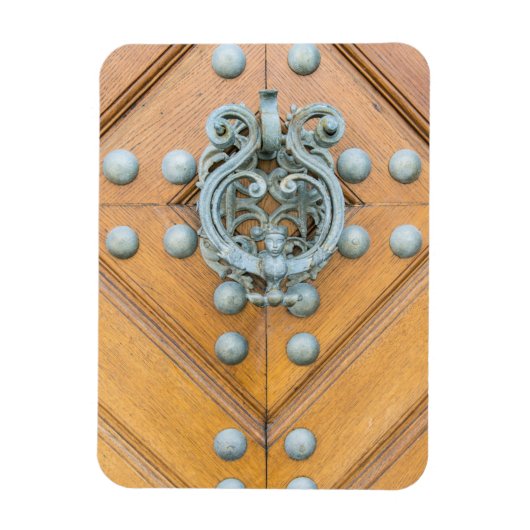 Schwarzenbersky Palace Door Knocker Magnet (Vertikal)