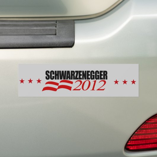 Schwarzenegger Autoaufkleber (Auf Auto)
