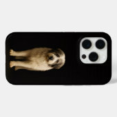Schwarzer 4 Luxe iPhone 15 Pro Mate Mioritic Sheph Case-Mate iPhone Hülle (Rückseite (Horizontal))