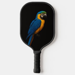Schwarzer 4 Luxe Pickleball-Schläger, Blau Gelber Pickleball Schläger