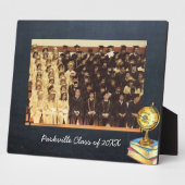 Schwarzer Abschluss Foto Plaque 8x10 Fotoplatte (Seite)