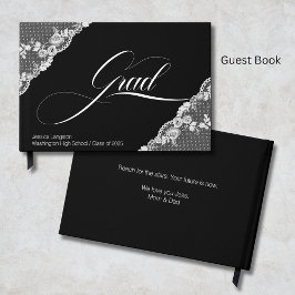 Schwarzer Abschluss Gästebuch