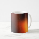 Schwarzer abstrakter Hintergrund. Foto-Effekt. Ret Kaffeetasse (VorderseiteRechts)