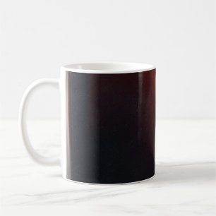 Schwarzer abstrakter Hintergrund. Foto-Effekt. Ret Kaffeetasse