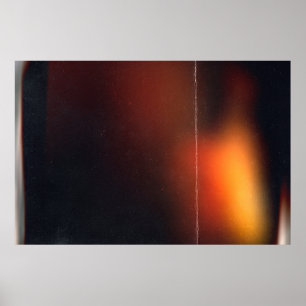 Schwarzer abstrakter Hintergrund. Foto-Effekt. Ret Poster