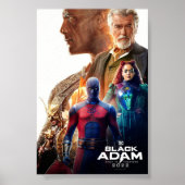 Schwarzer Adam Poster (Vorne)