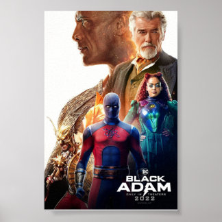 Schwarzer Adam Poster