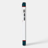 Schwarzer Adler aus Rustikal iPhone Hülle (Linke Seite)