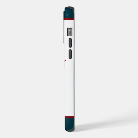 Schwarzer Adler aus Rustikal iPhone Hülle (Linke Seite)