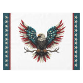 Schwarzer Adler aus Rustikal Tischdecke (Vorderseite (Horizontal))