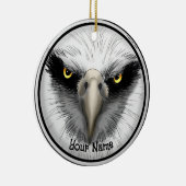 Schwarzer Adler Keramik Ornament (Rechts)