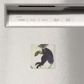 Schwarzer Affe Magnet (In Situ (Geschirrspüler))